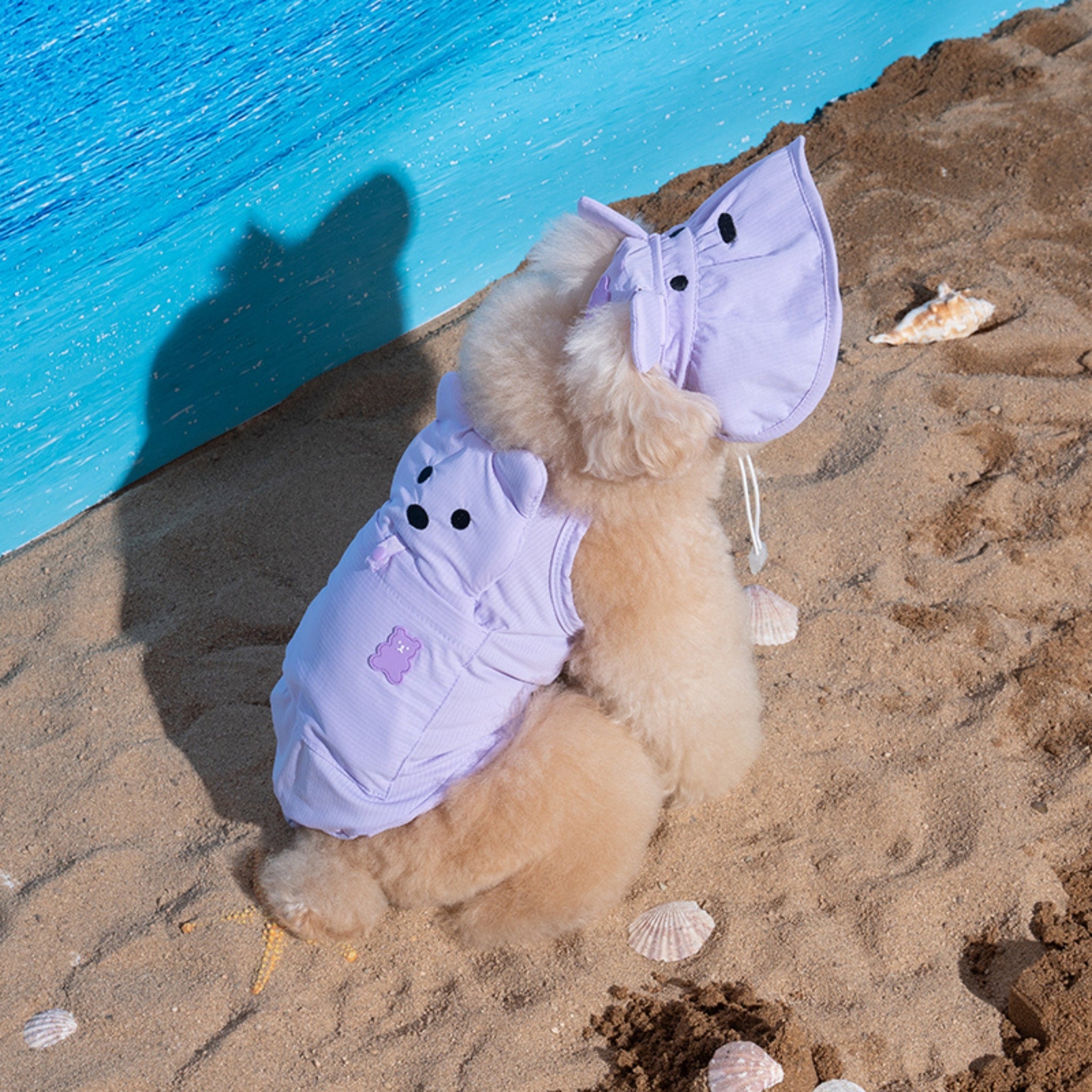 Dog Cooling Sun Hat – Big Bear Lavender