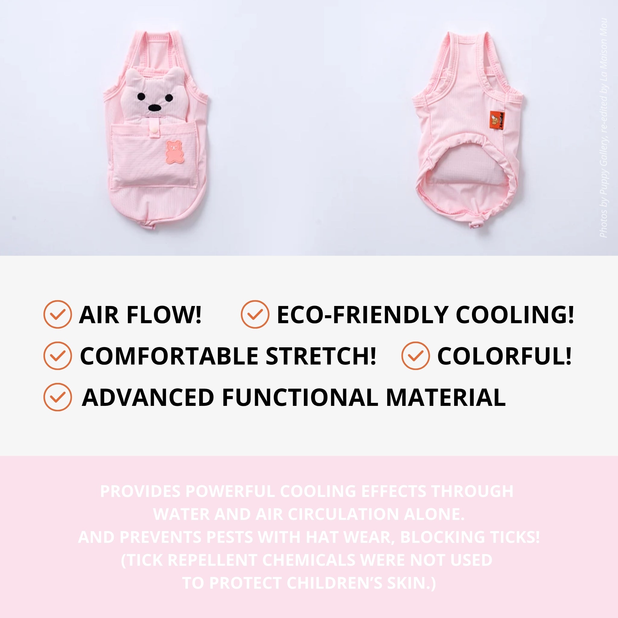 Dog Cooling Tank Top – Big Bear Lavender