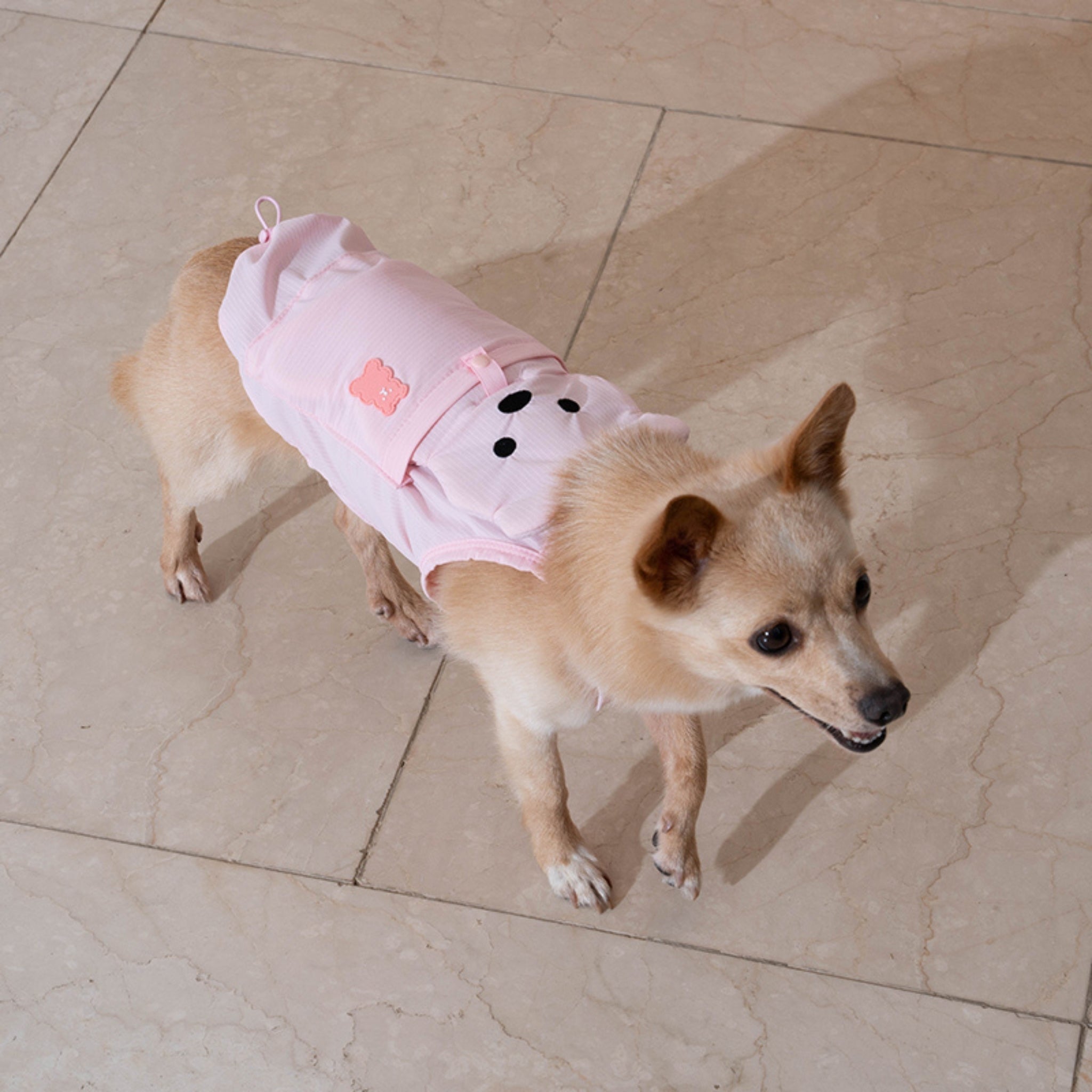 Dog Cooling Tank Top – Big Bear Baby Pink