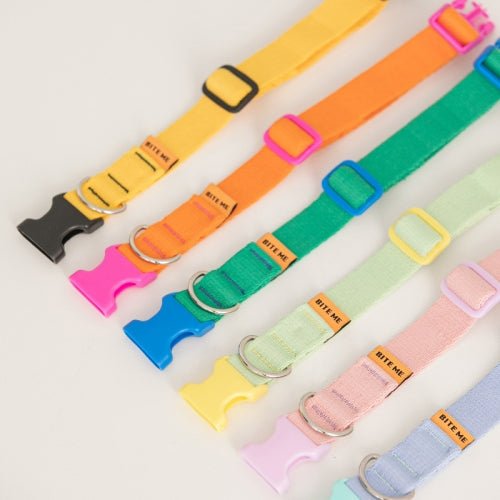 Dog Collar - Candy Crayon Blue - Bite Me - La Maison Mou
