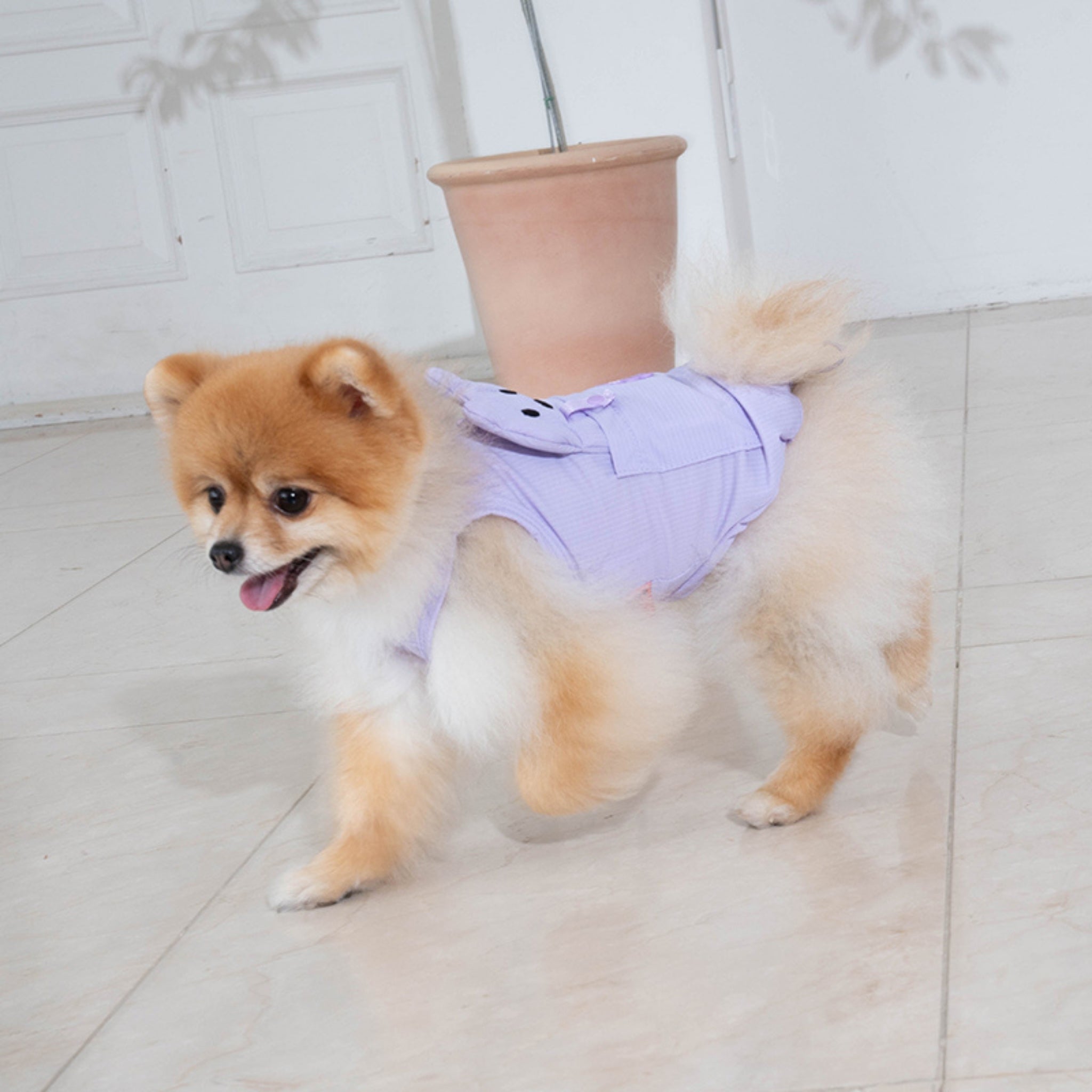 Dog Cooling Tank Top – Big Bear Lavender - Puppy Gallery - La Maison Mou