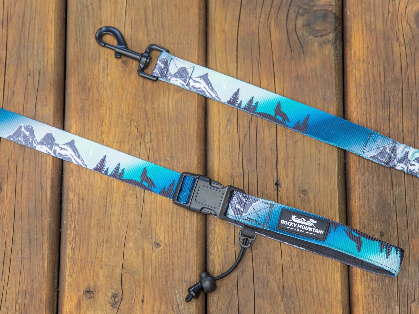 Dog Leash - Canmore All Mountain Northern Lights - Rocky Mountain Dog - La Maison Mou