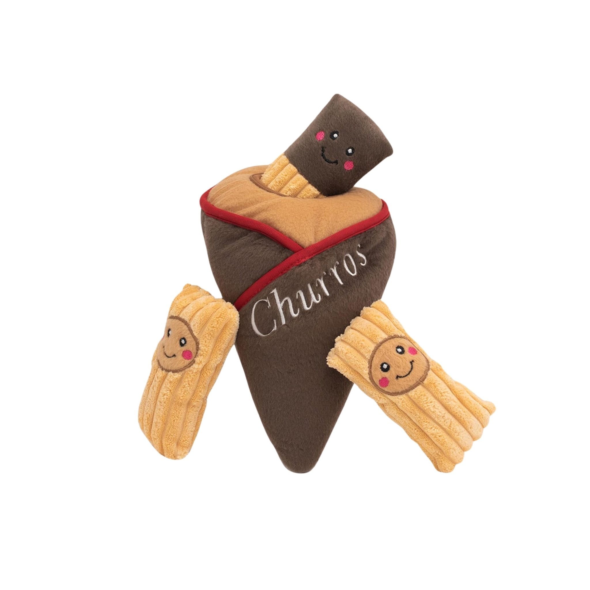 Dog Toy - Churro Cone Zippy Burrow™ - ZippyPaws - La Maison Mou