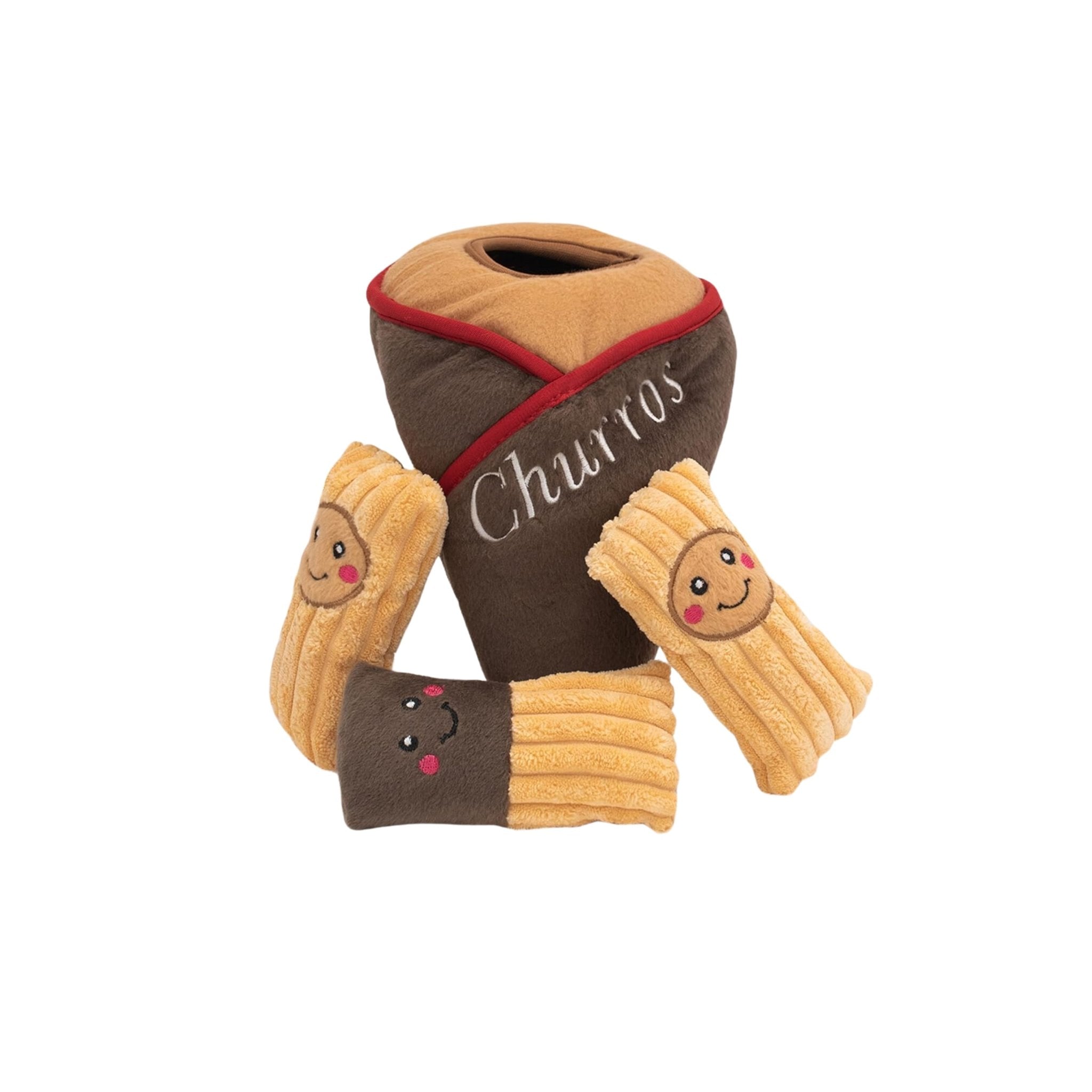 Dog Toy - Churro Cone Zippy Burrow™ - ZippyPaws - La Maison Mou