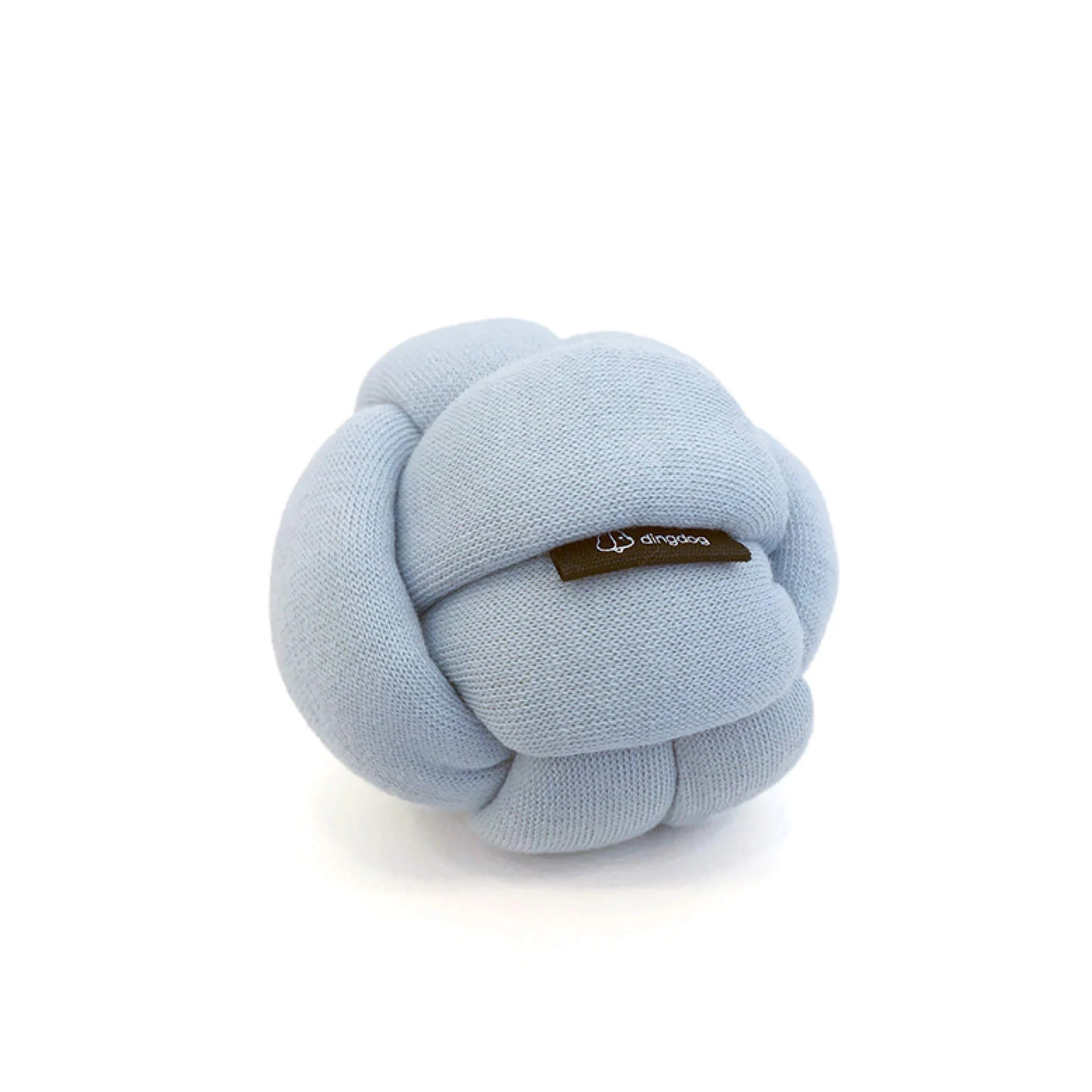 Dog Toy - Knitting Ball - Light Blue - Dingdog - La Maison Mou