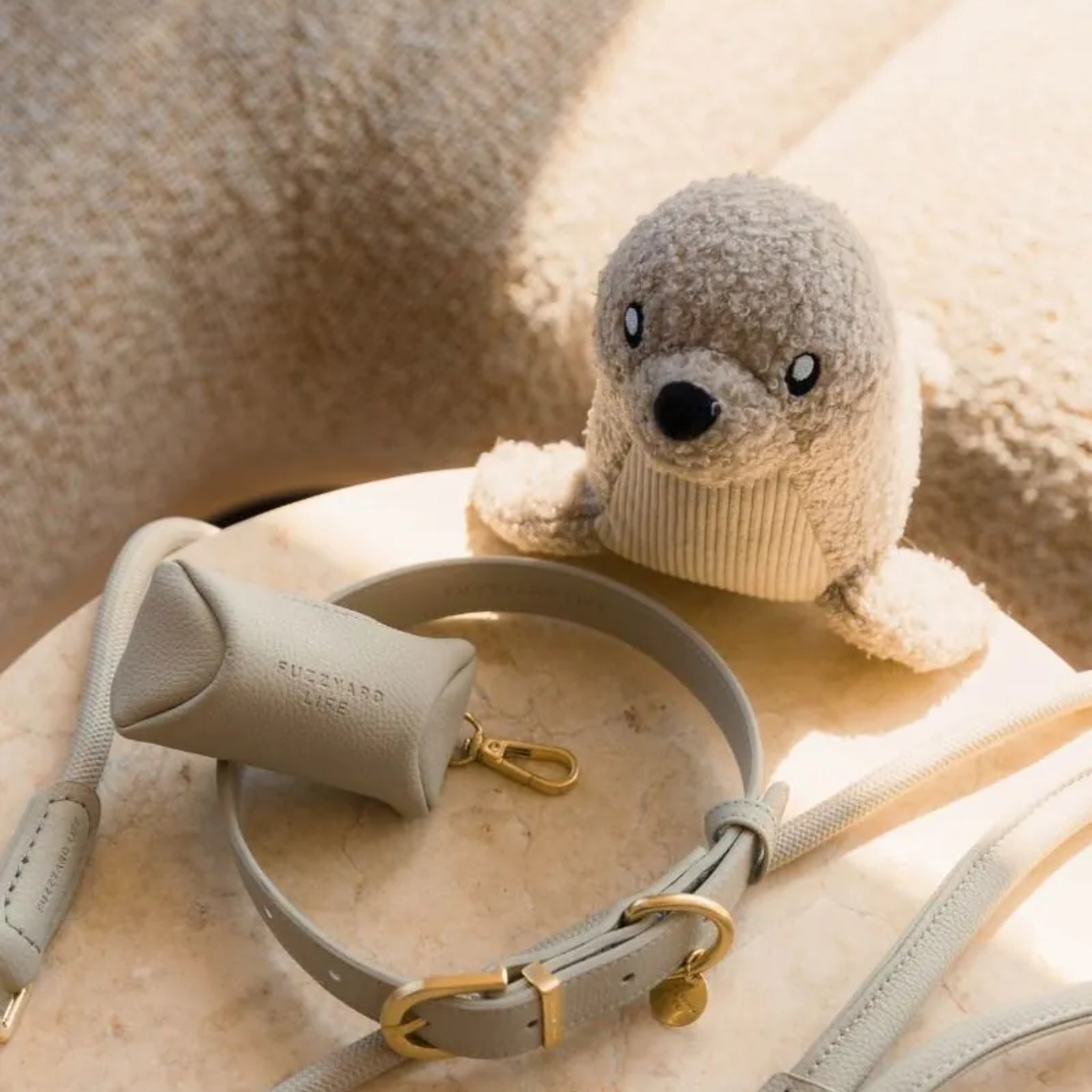 Dog Toy - Sandstone Seal - FuzzYard - La Maison Mou