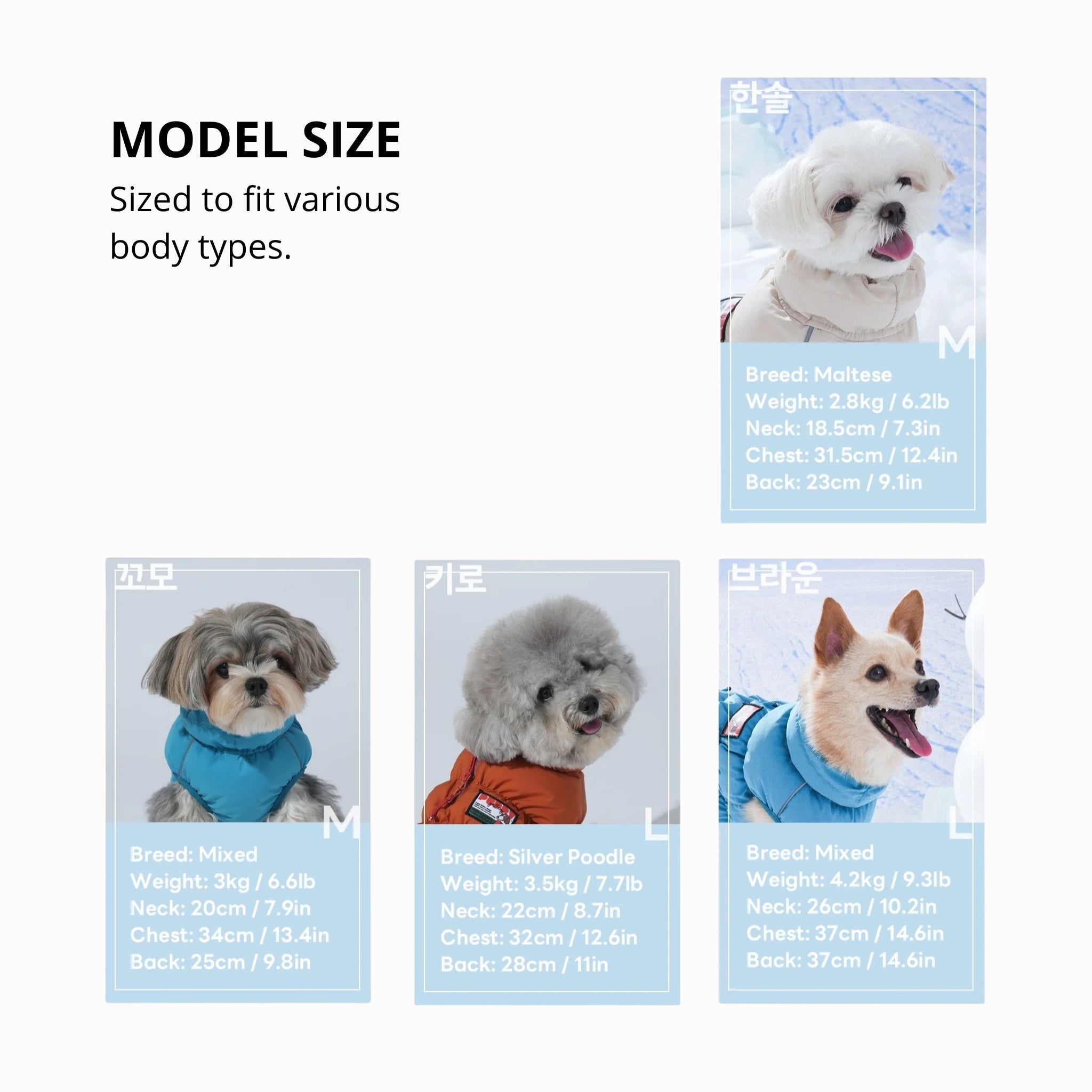 Dog Winter Jacket Beige – Kiroro Cloud Padding Vest - Puppy Gallery - La Maison Mou