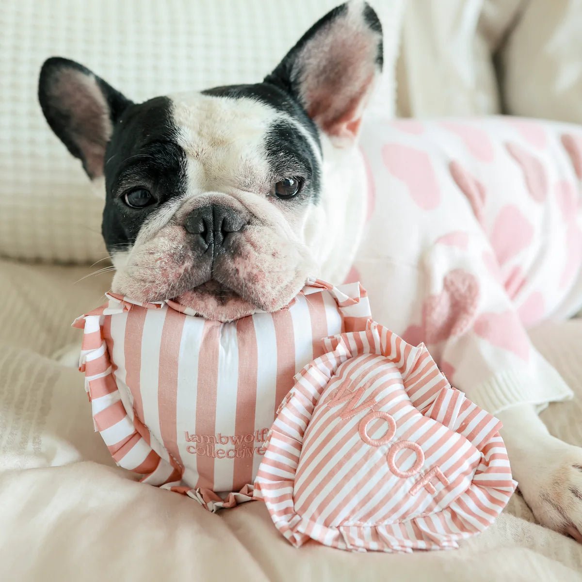 Enrichement Dog Toy - Sweetheart - Lambwolf Collective - La Maison Mou