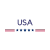 icon drapeau usa simple