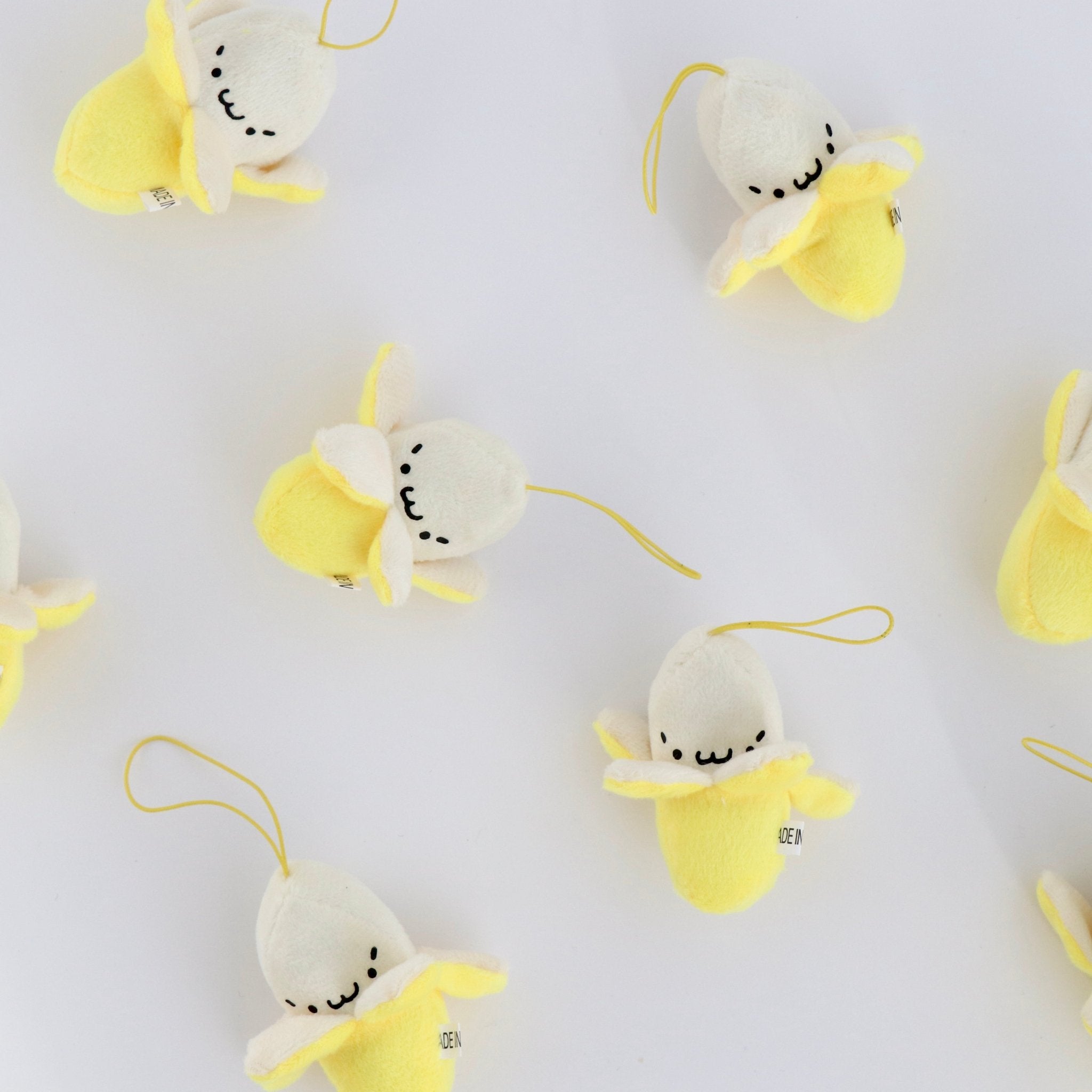 Plush Keychain - Smiling Banana - La Maison Mou - La Maison Mou