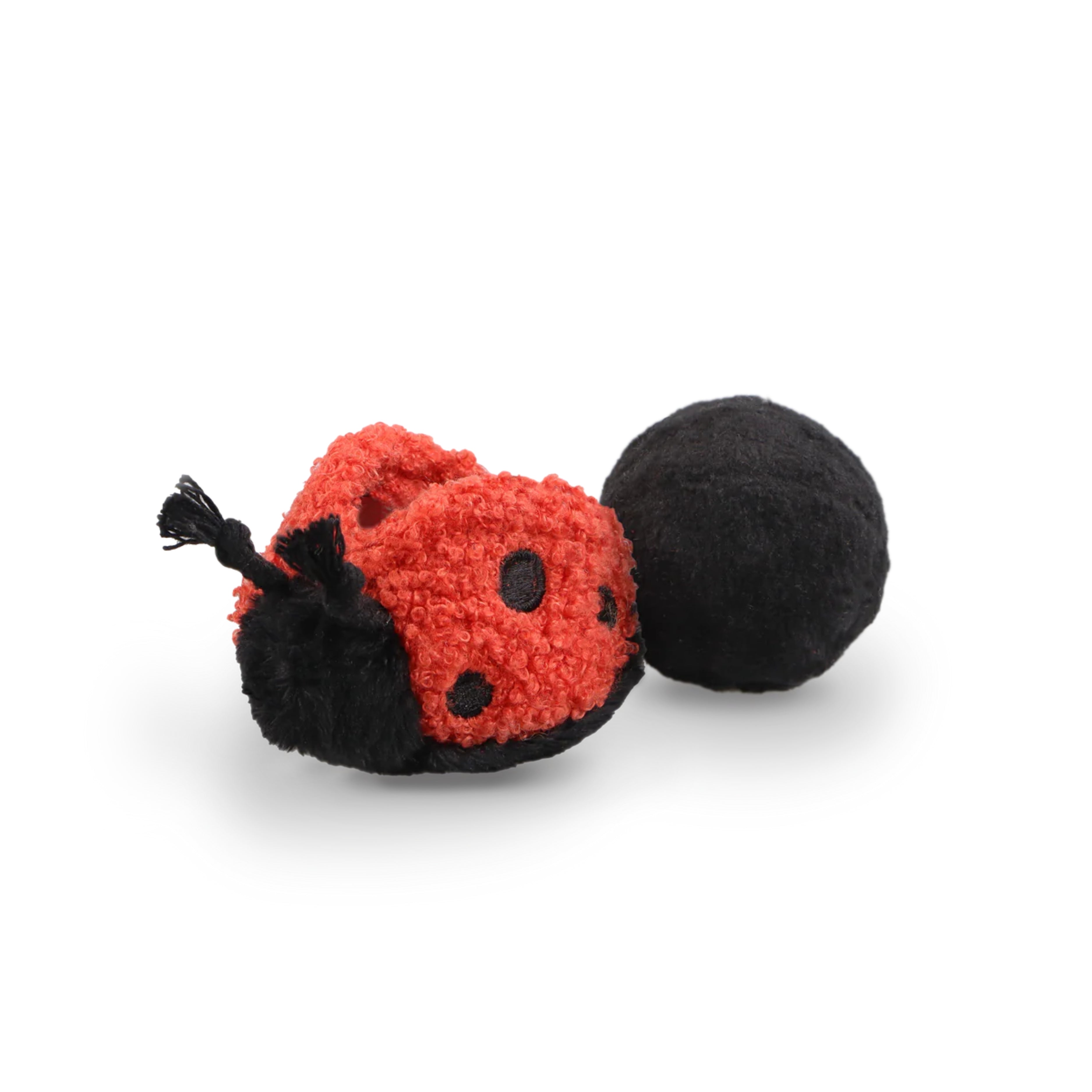 Ladybug Pop Enrichment Dog Toy