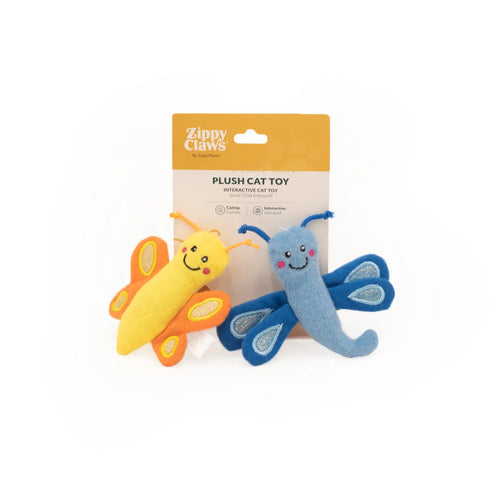 Cat Toy - ZippyClaws Butterfly & DragonFly