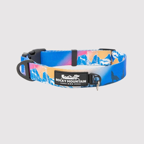 Dog Collar - Canmore Alpine Sunrise