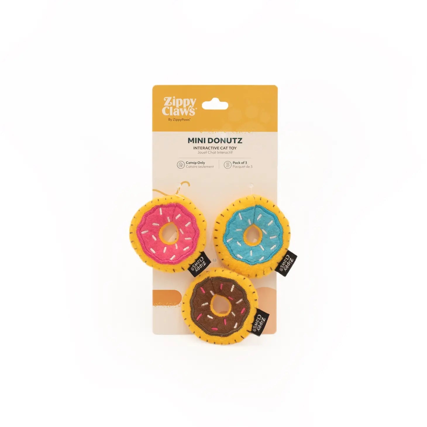 Cat Toy - ZippyClaws Mini Donutz 3 - Pack - ZippyPaws - La Maison Mou