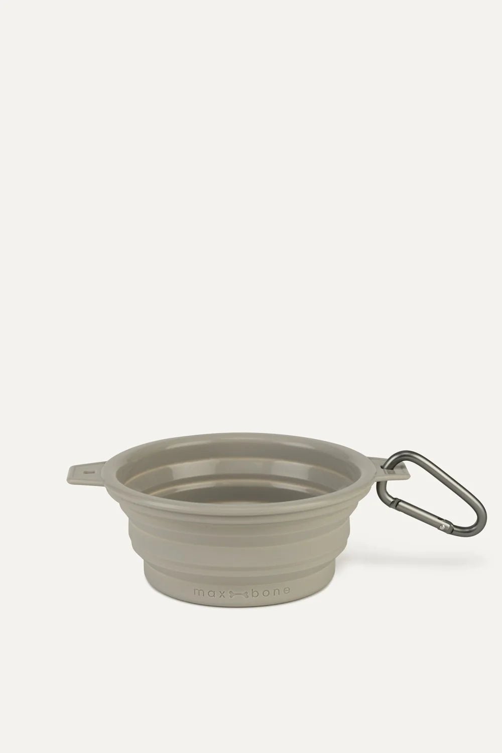 Dog Bowl - Rubber Travel Grey - Maxbone - La Maison Mou