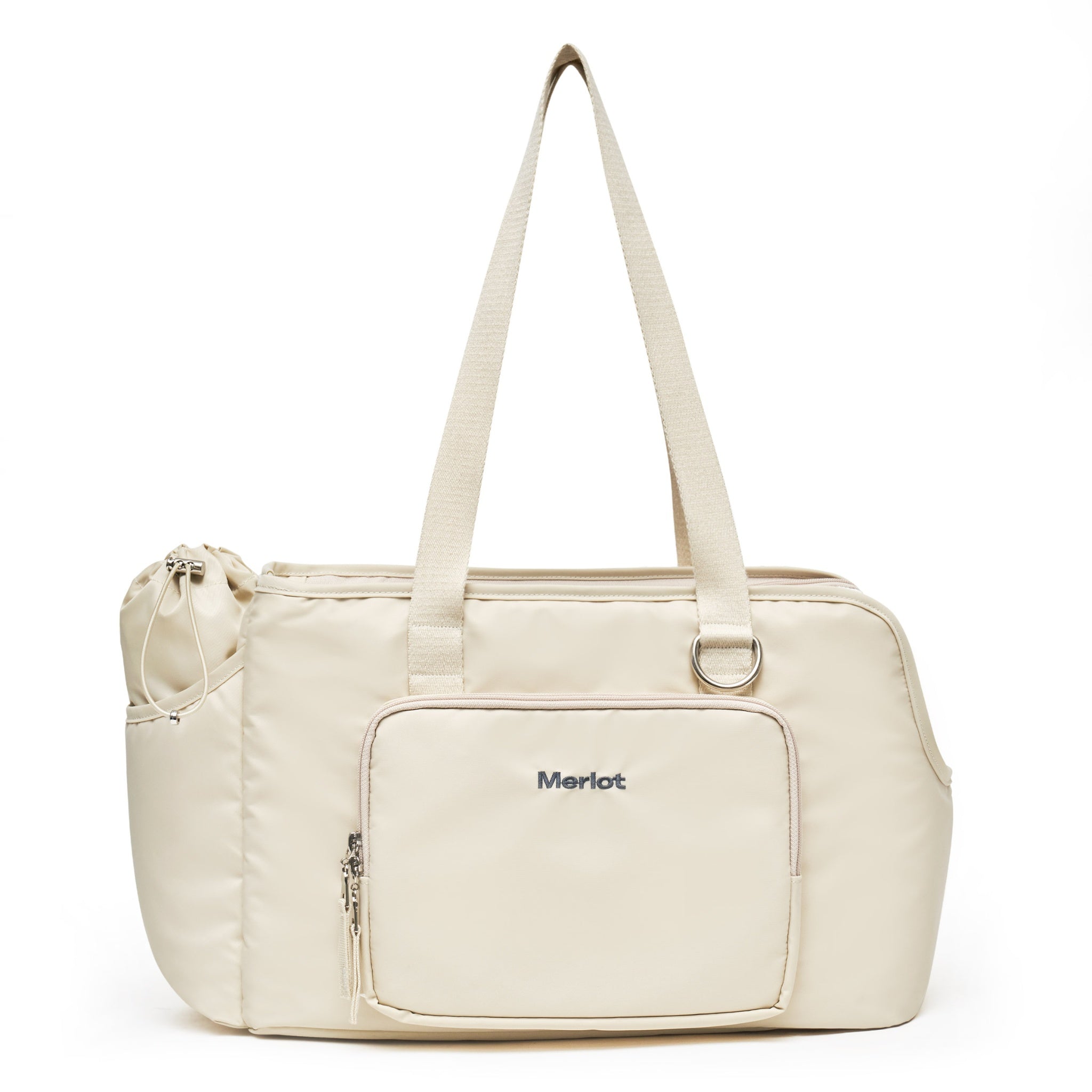 Dog Carrier Bag – Mermer™ Bag Lemon Cream - Merlot - La Maison Mou