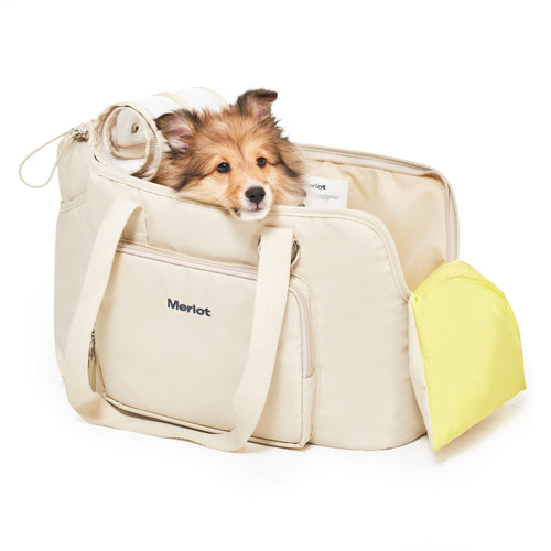 Sac de transport pour chien – Mermer™ Bag Lemon Cream