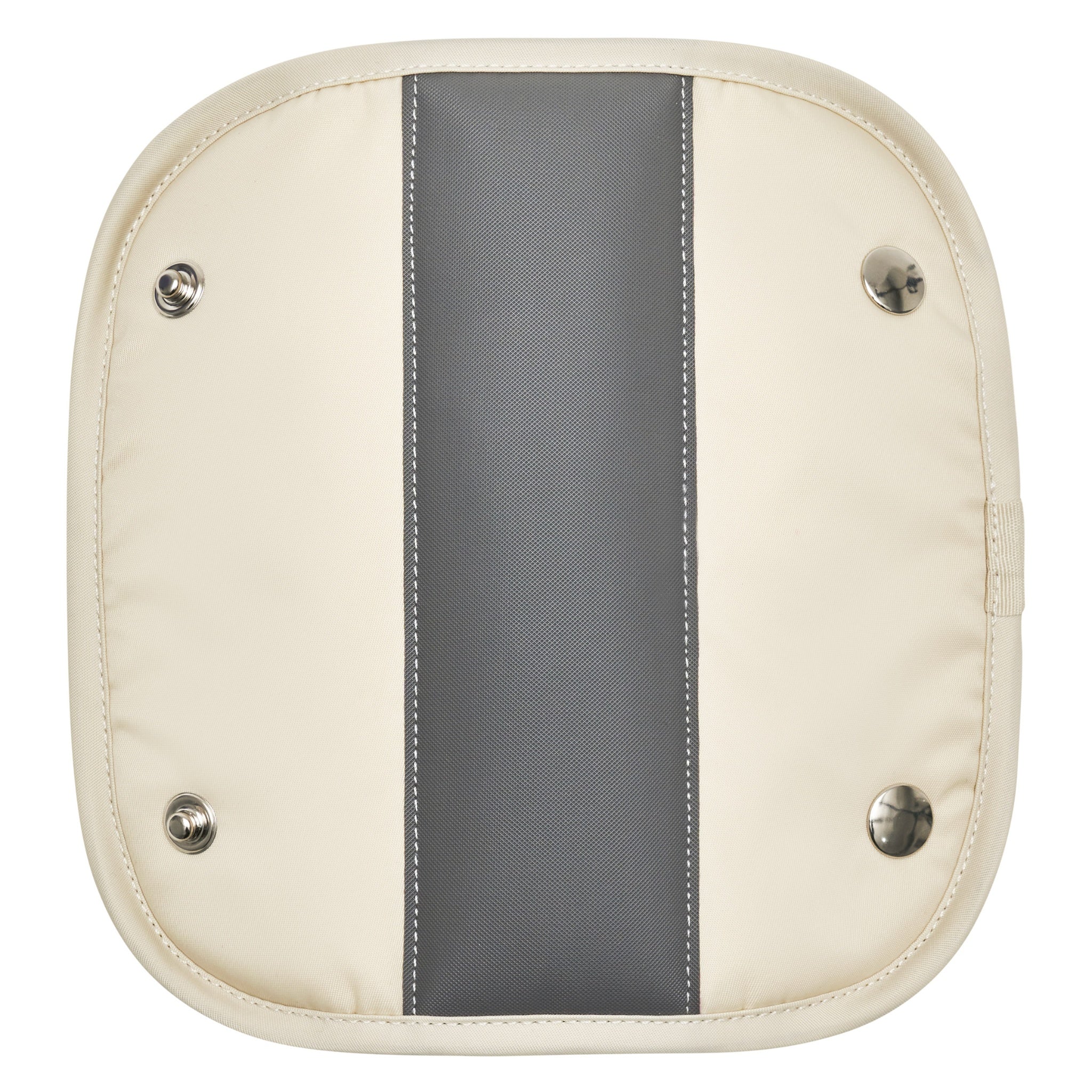 Dog Carrier Bag - Mermer Cross Strap Cream - Merlot - La Maison Mou