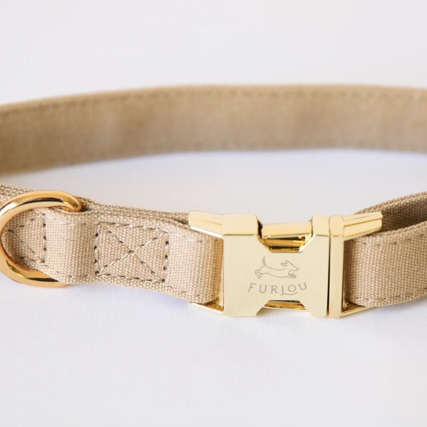 Dog Collar - Tan - Furlou - La Maison Mou