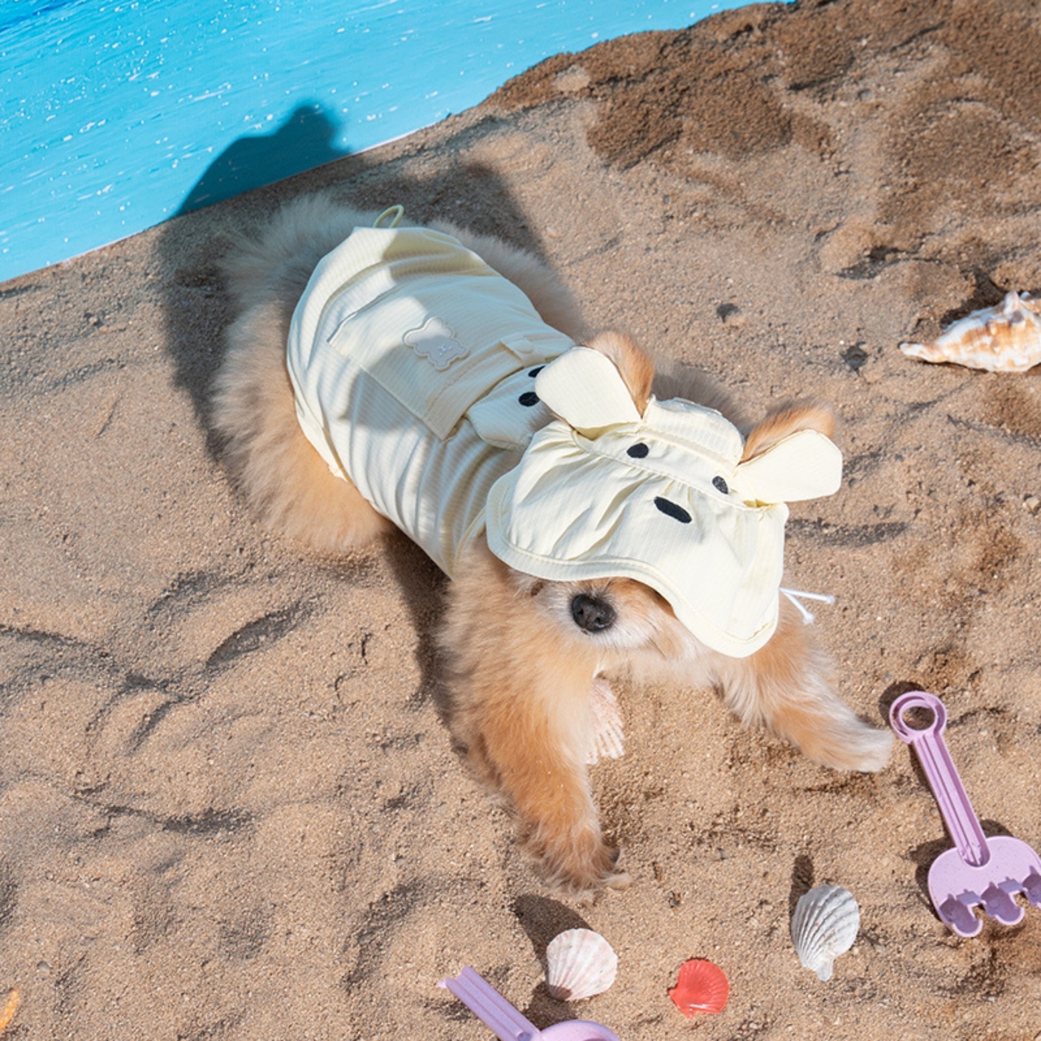 Dog Cooling Sun Hat – Big Bear Lemonade - Puppy Gallery - La Maison Mou