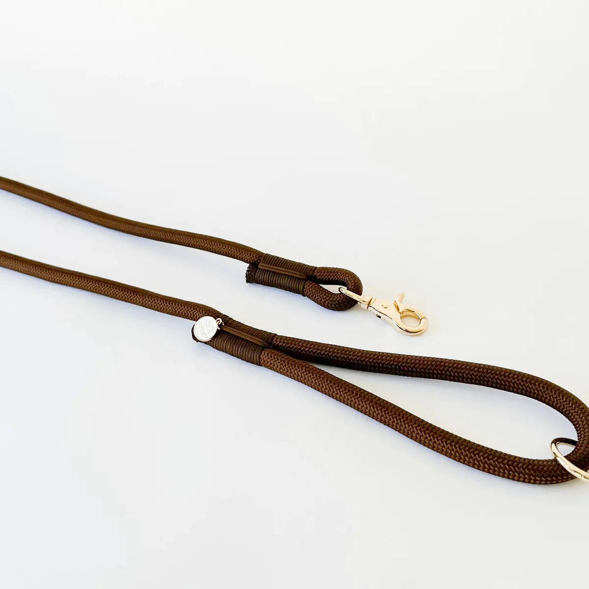 Dog Leash - Braided Rope Dark Brown - Furlou - La Maison Mou