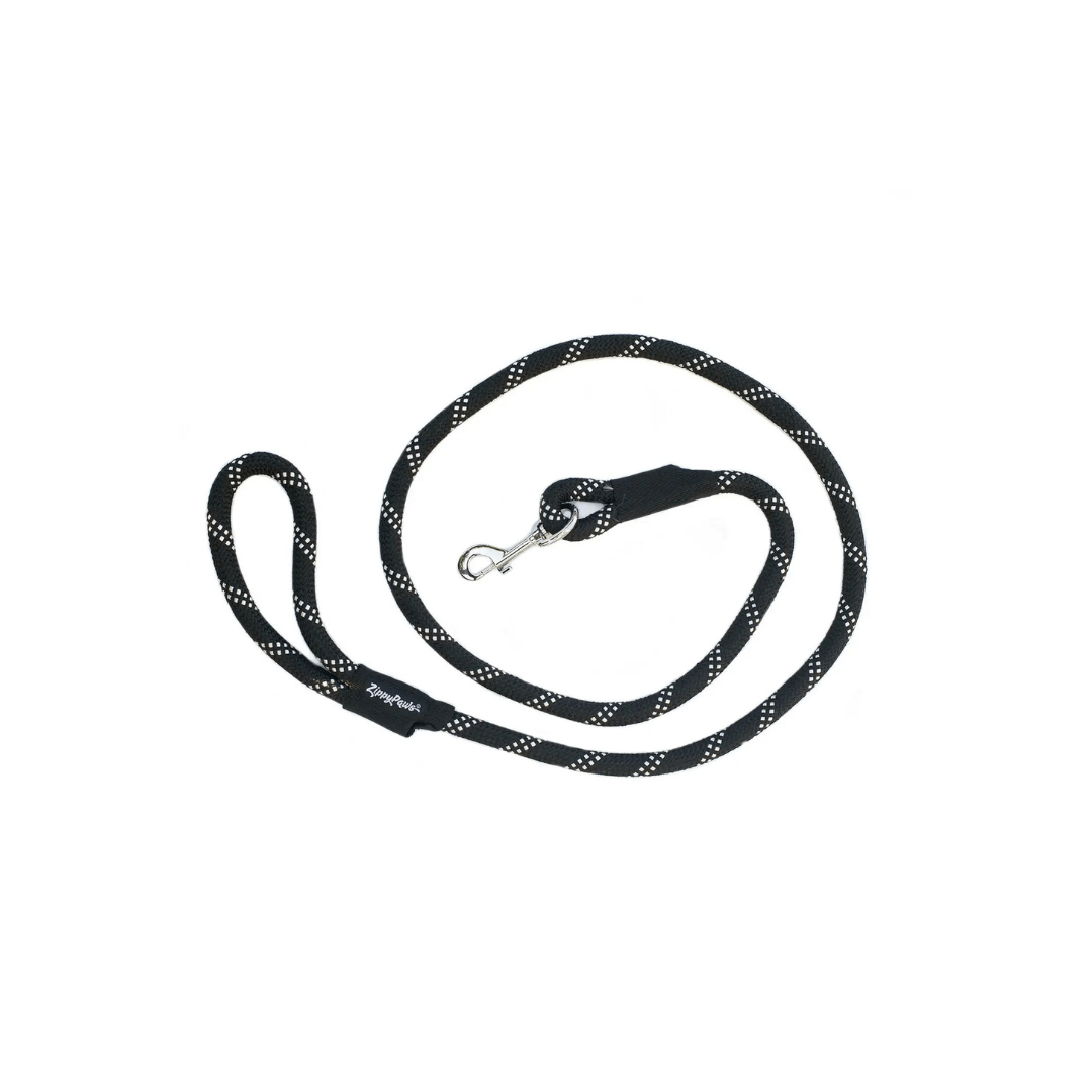 Dog Leash - Climbers Original 6 Ft Black - ZippyPaws - La Maison Mou