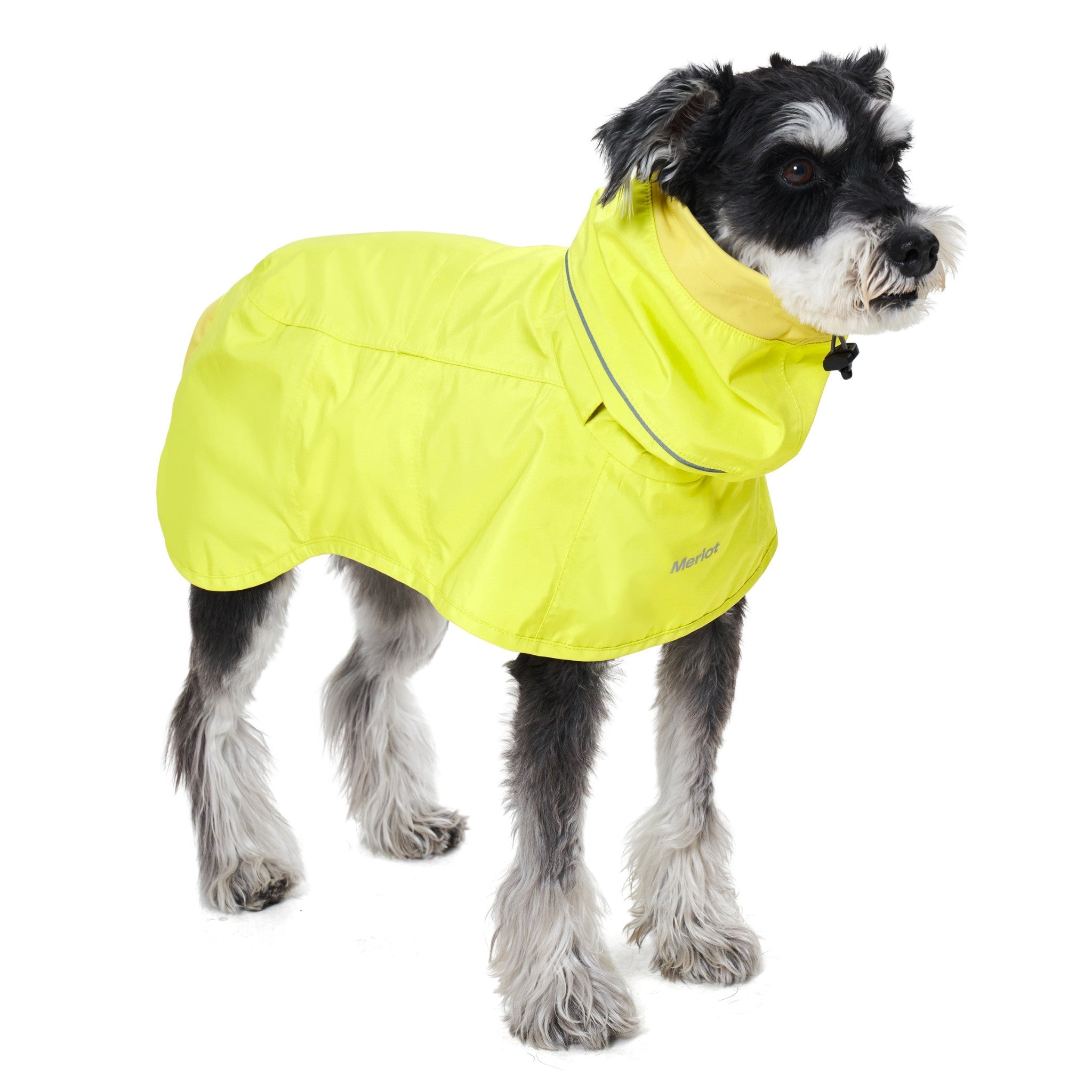 Dog Raincoat - Ain™ Coat Lemon - Merlot - La Maison Mou