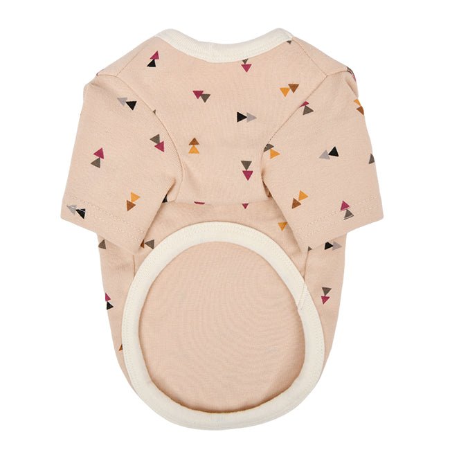 Dog Shirt - Long - Sleeve Tiger OAWA Beige - Olchi - La Maison Mou