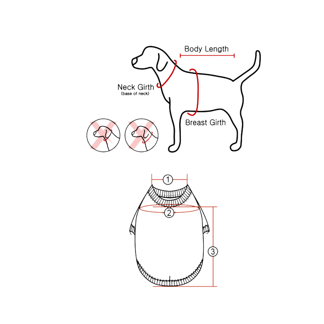 Dog Shirt - Paws OAVA Sky Blue - Olchi - La Maison Mou