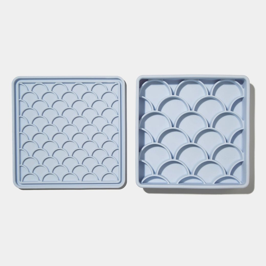 Dog Slow Feeder - 3 - in - 1 Fish Scale Sky - Dogged - La Maison Mou