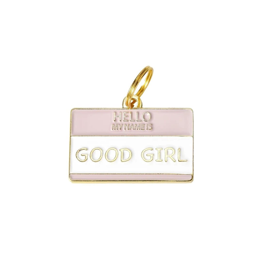 Dog Tag - Good Girl - Two Tails - La Maison Mou