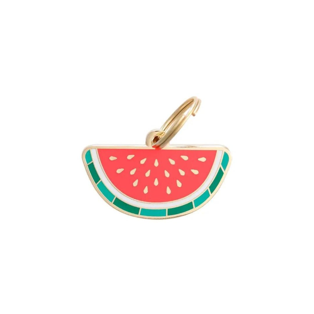 Dog Tag - Watermelon - Two Tails - La Maison Mou
