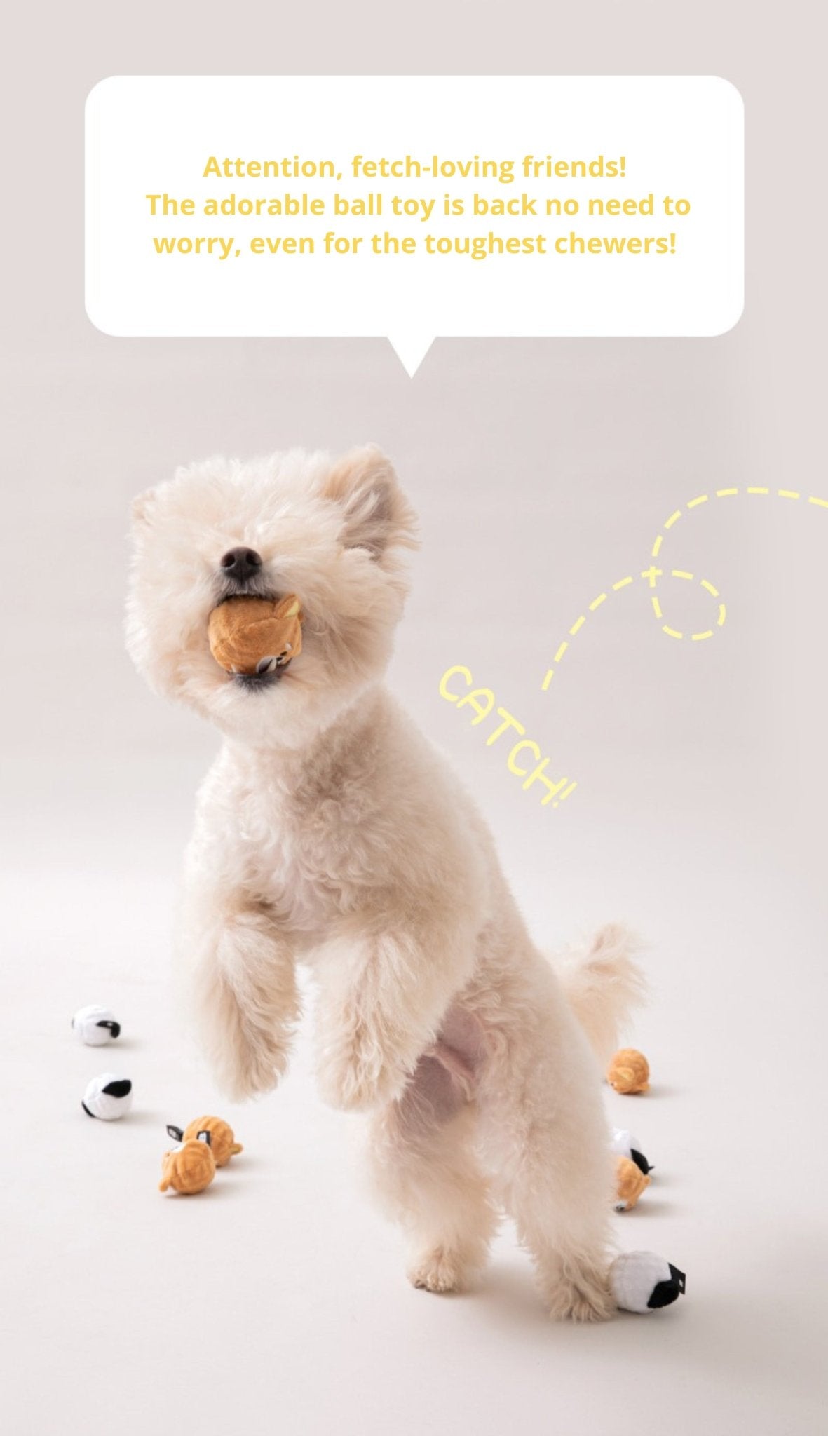 Dog Toy - Balls (Set of 2) - Bite Me - La Maison Mou