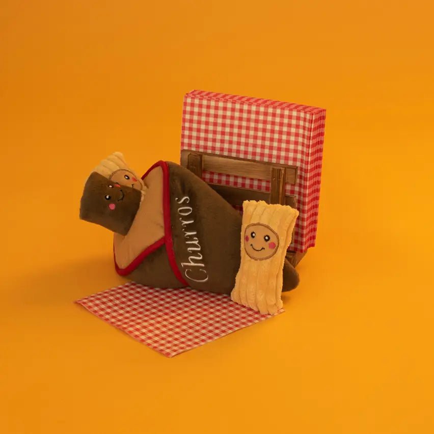 Dog Toy - Churro Cone Zippy Burrow™ - ZippyPaws - La Maison Mou