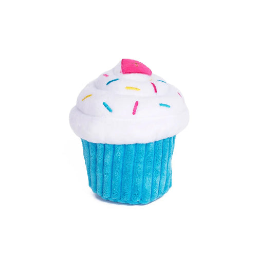 Dog Toy - Cupcake Blue