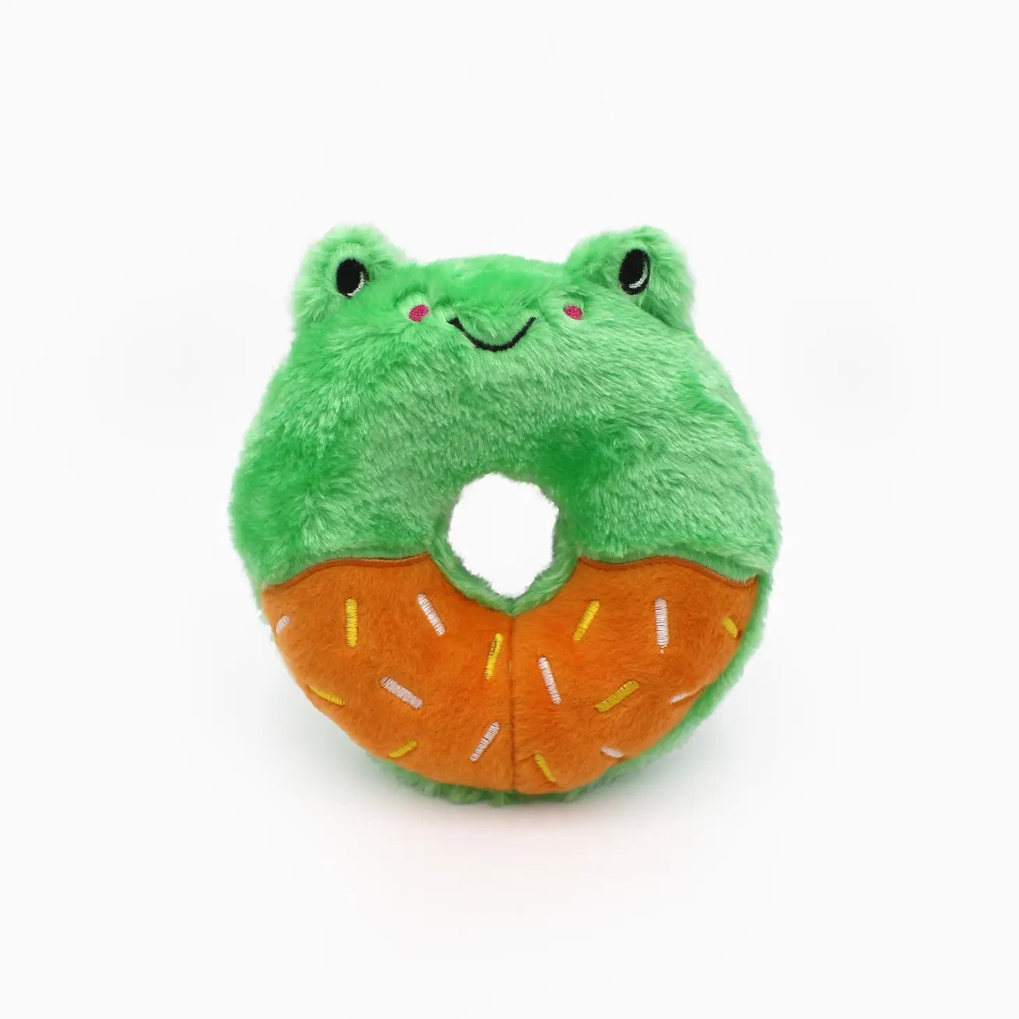 Dog Toy Donutz Buddies Frog - ZippyPaws - La Maison Mou