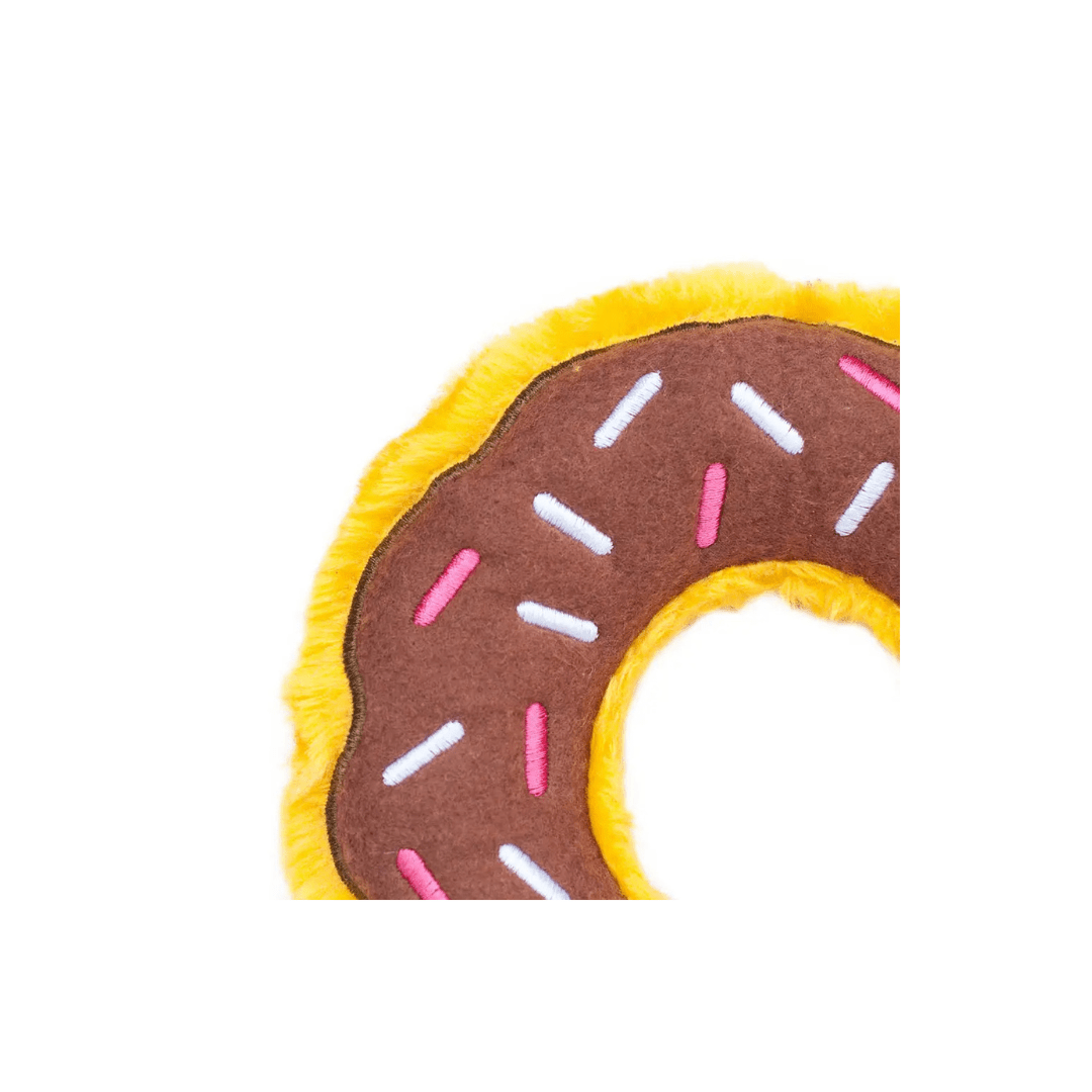 Dog Toy - Donutz Chocolate - ZippyPaws - La Maison Mou