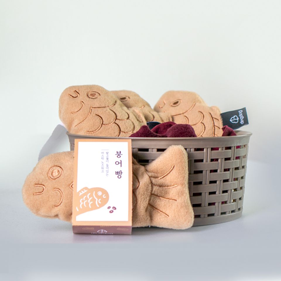 Dog Toy - Fish - Shaped Bun - Dingdog - La Maison Mou
