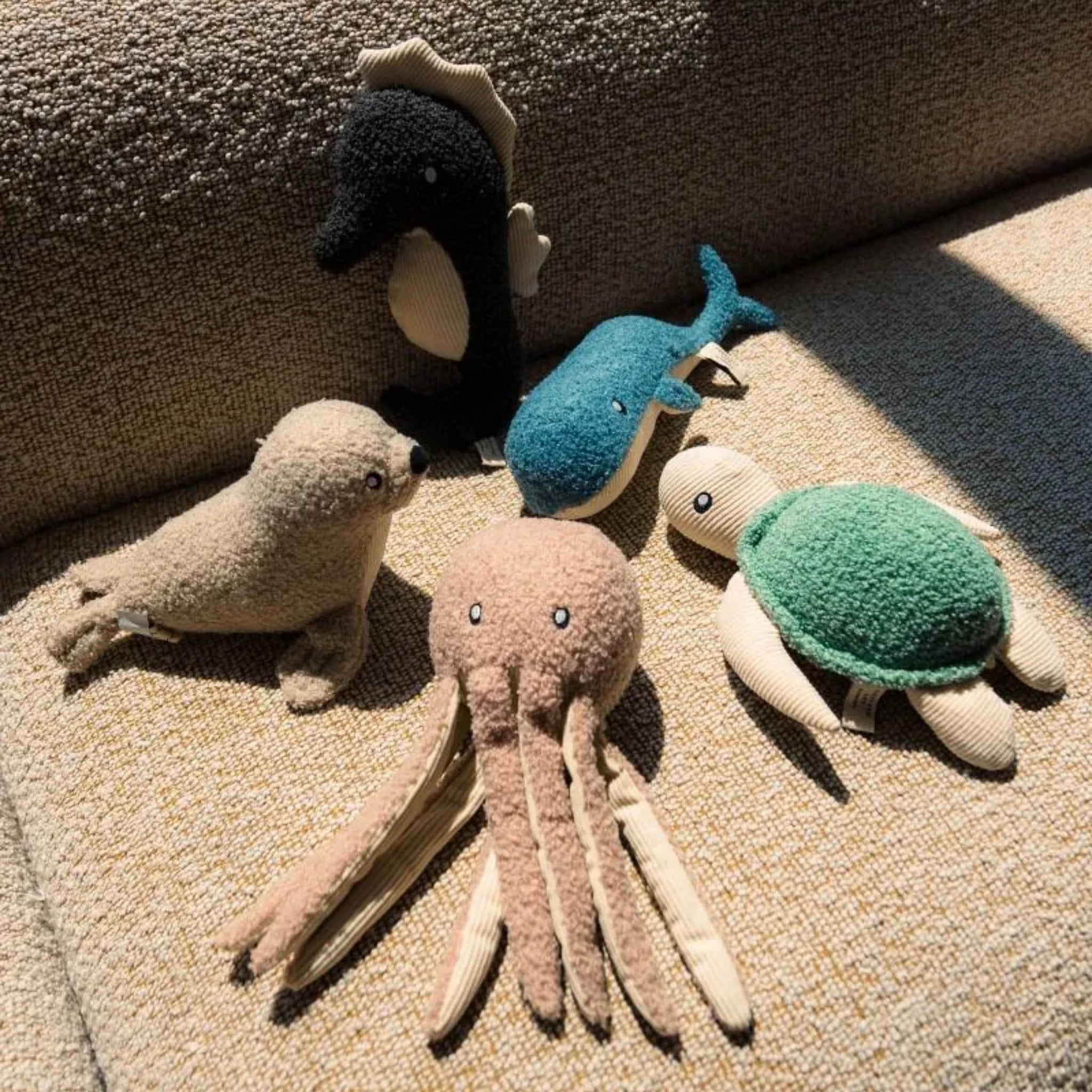 Dog Toy - French Blue Whale - FuzzYard - La Maison Mou