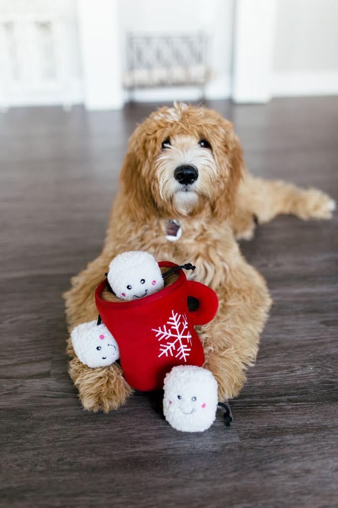 Dog Toy - Hot Cocoa Holiday Burrow™ - ZippyPaws - La Maison Mou