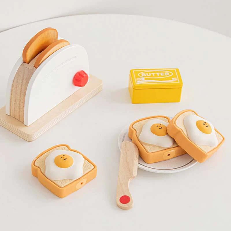 Dog Toy - Latex Egg Toast - Bite Me - La Maison Mou