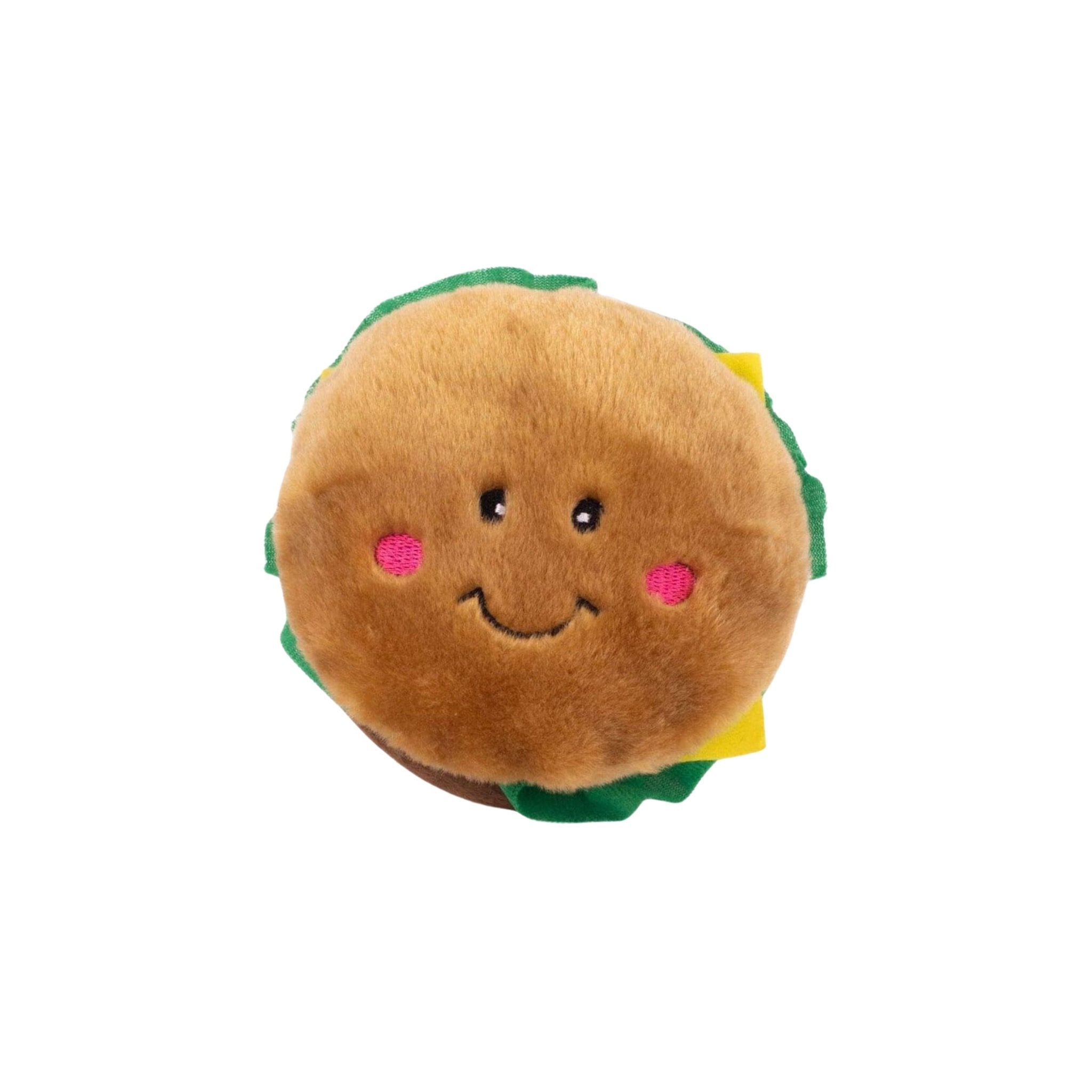 Dog Toy - NomNomz Hamburger - ZippyPaws - La Maison Mou