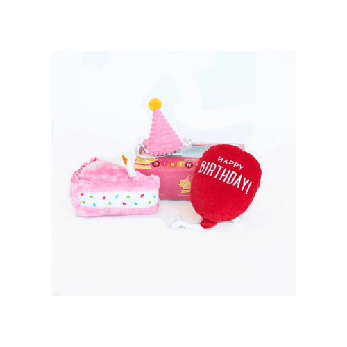 Jouet Pour Chien - Coffret Anniversaire Rose