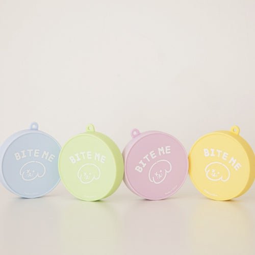 Dog Travel Cup - Mini Silicone Pastel Lavender - Bite Me - La Maison Mou