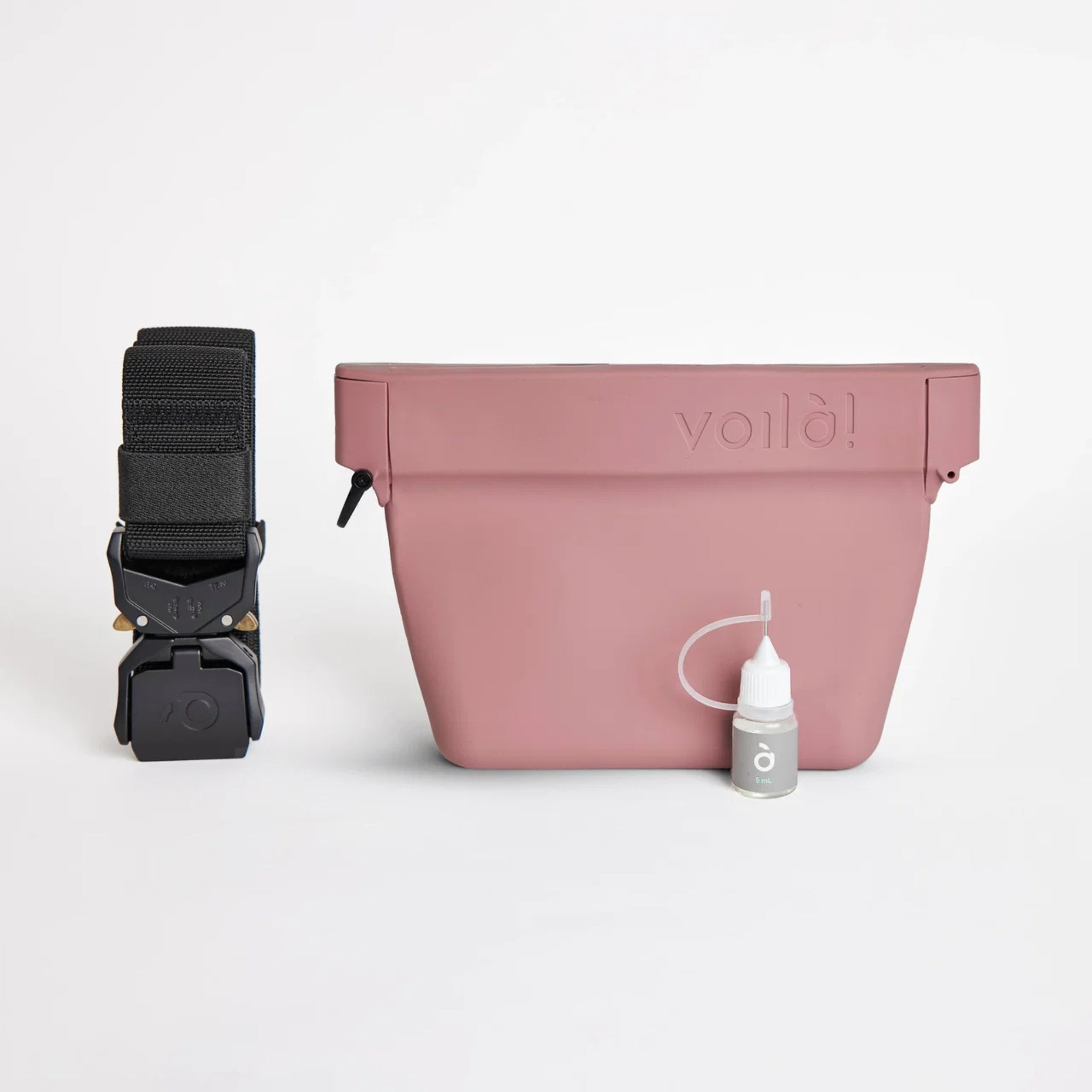 Dog Treat Pouch Standard Ultimate - Dusty Rose 16 Oz - Voilà Pets - La Maison Mou