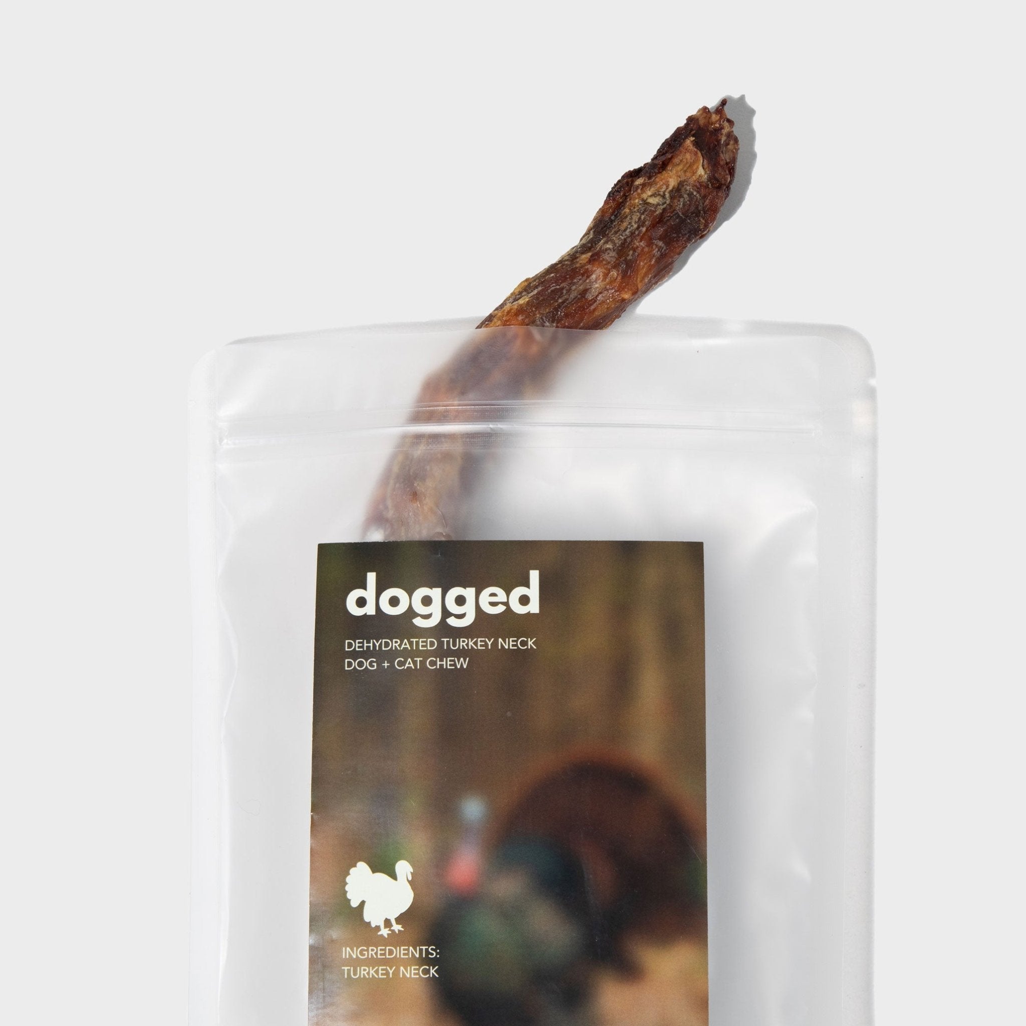 Dog Treats - Air Dried Turkey Neck - Dogged - La Maison Mou