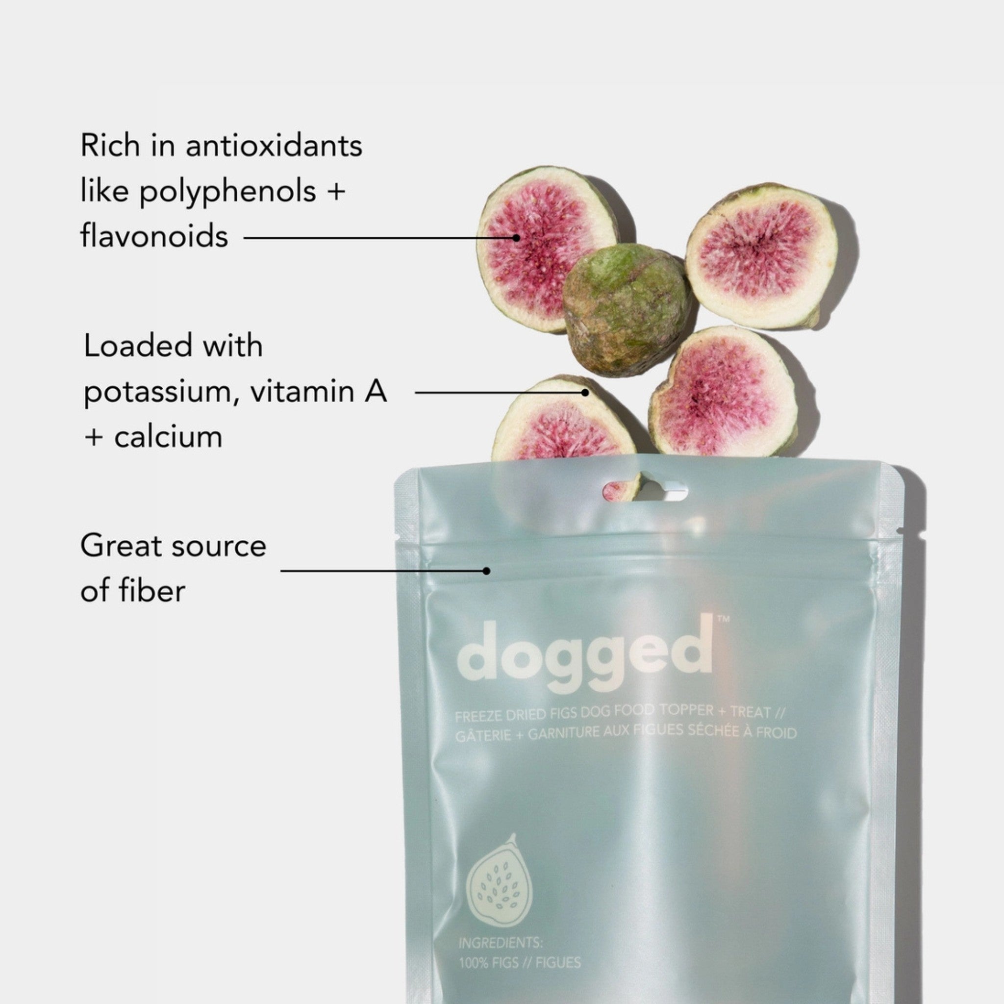Dog Treats - Fig Topper - Dogged - La Maison Mou