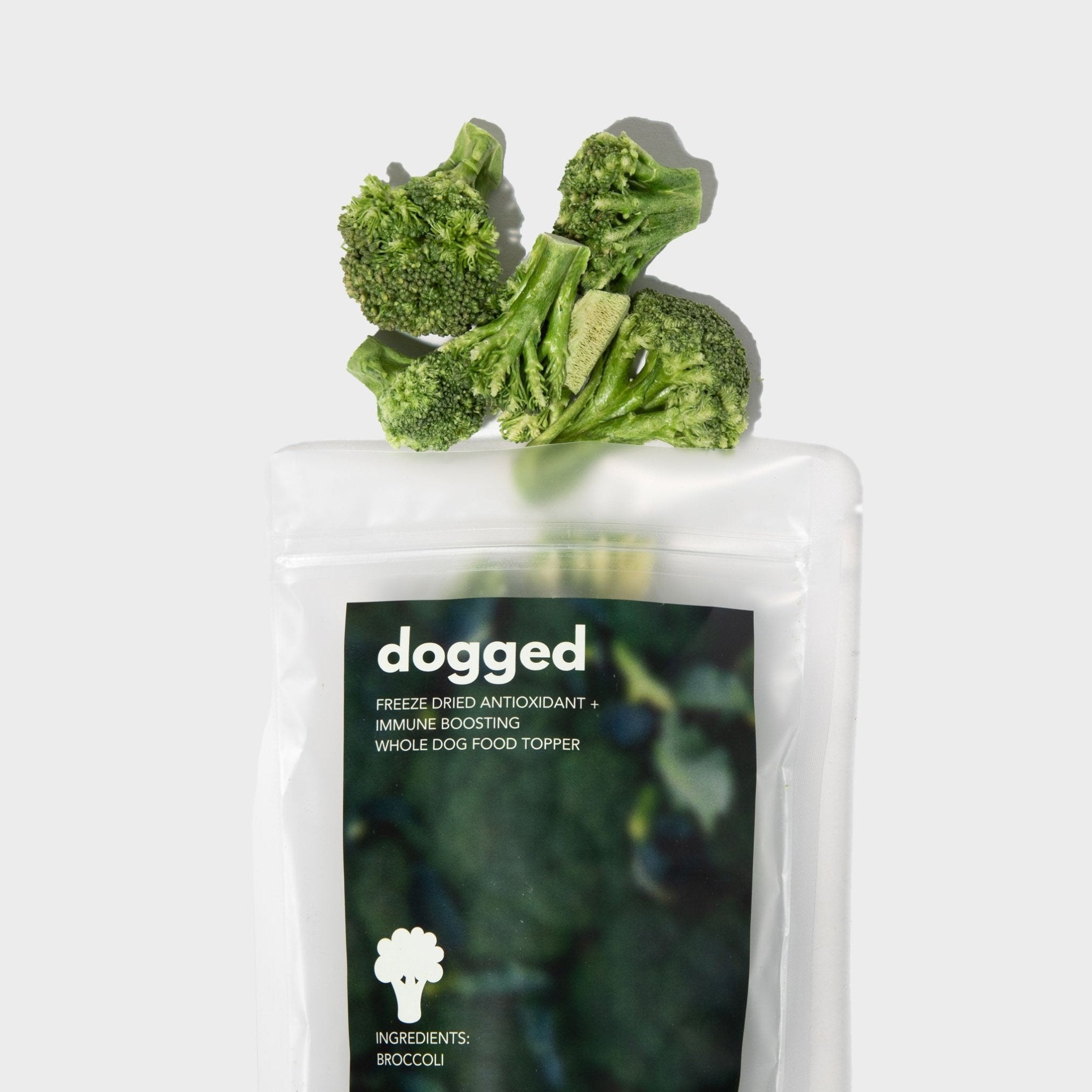 Dog Treats - Freeze Dried Broccoli Topper (Limited Edition) - Dogged - La Maison Mou