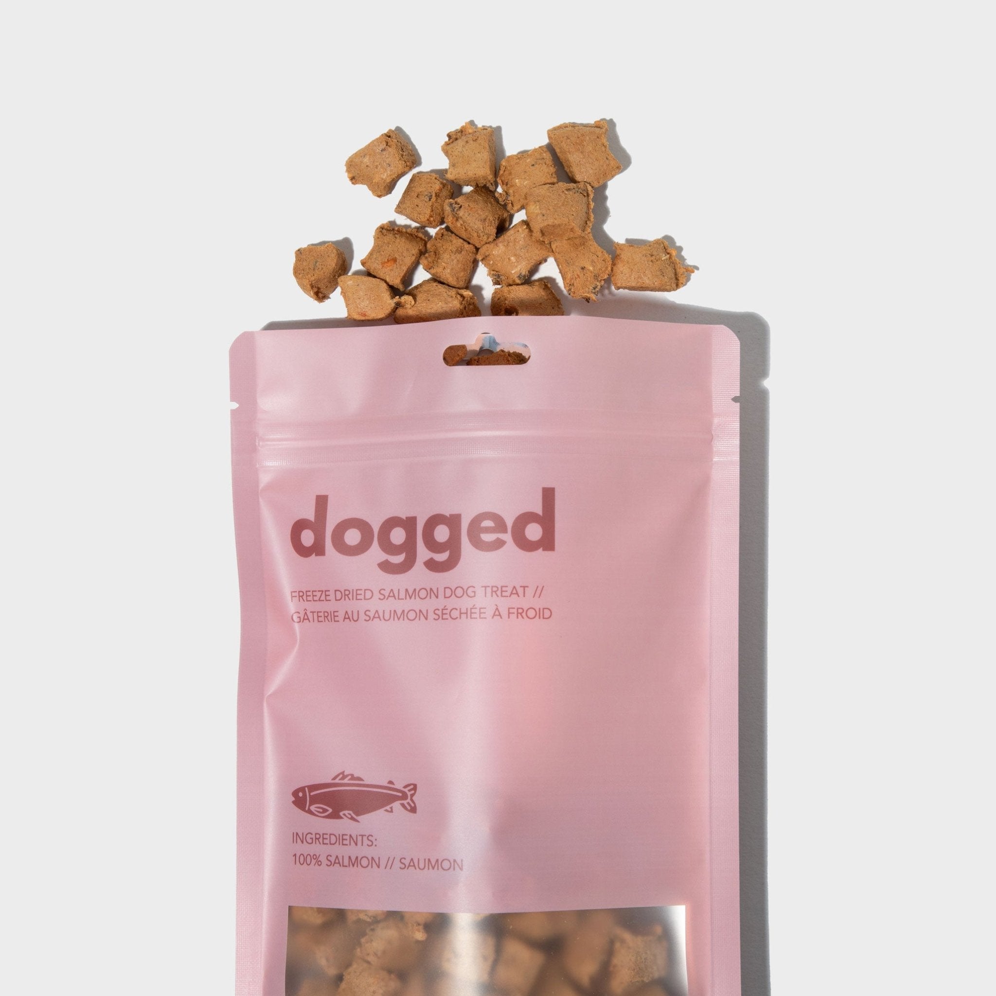 Dog Treats - Freeze Dried Salmon Liver - Dogged - La Maison Mou