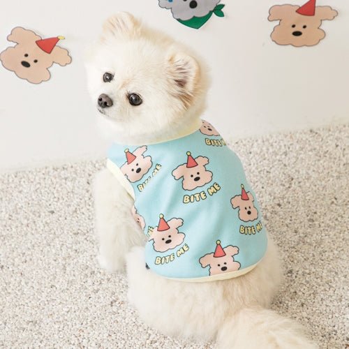 Dog Vest - Sleeping Bebe Puppy - Bite Me - La Maison Mou